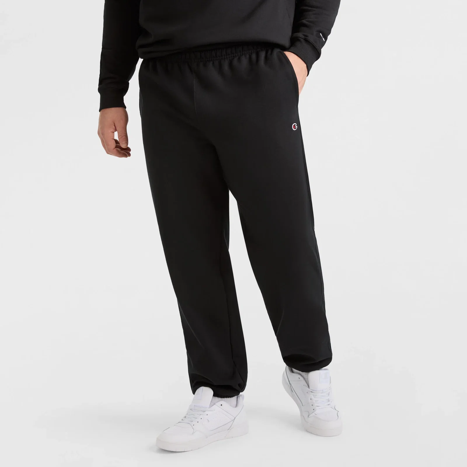 Image of Powerblend Sweatpants, Cinched Bottom, C Logo - Big & Tall