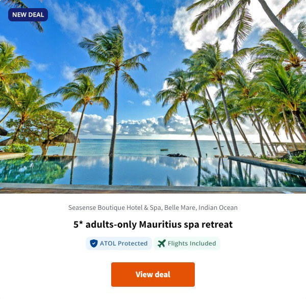 5* adults-only Mauritius spa retreat
