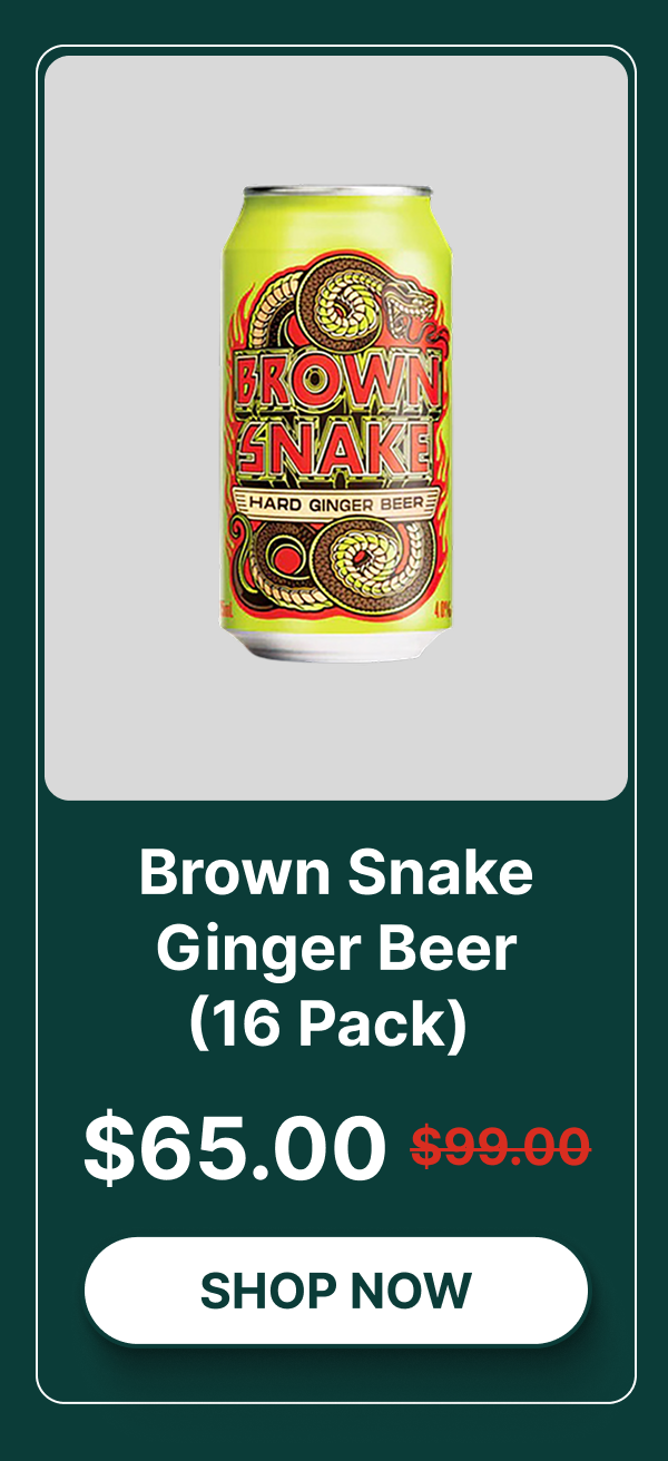 Brewdog Brown Snake Ginger Beer – 16 Pack