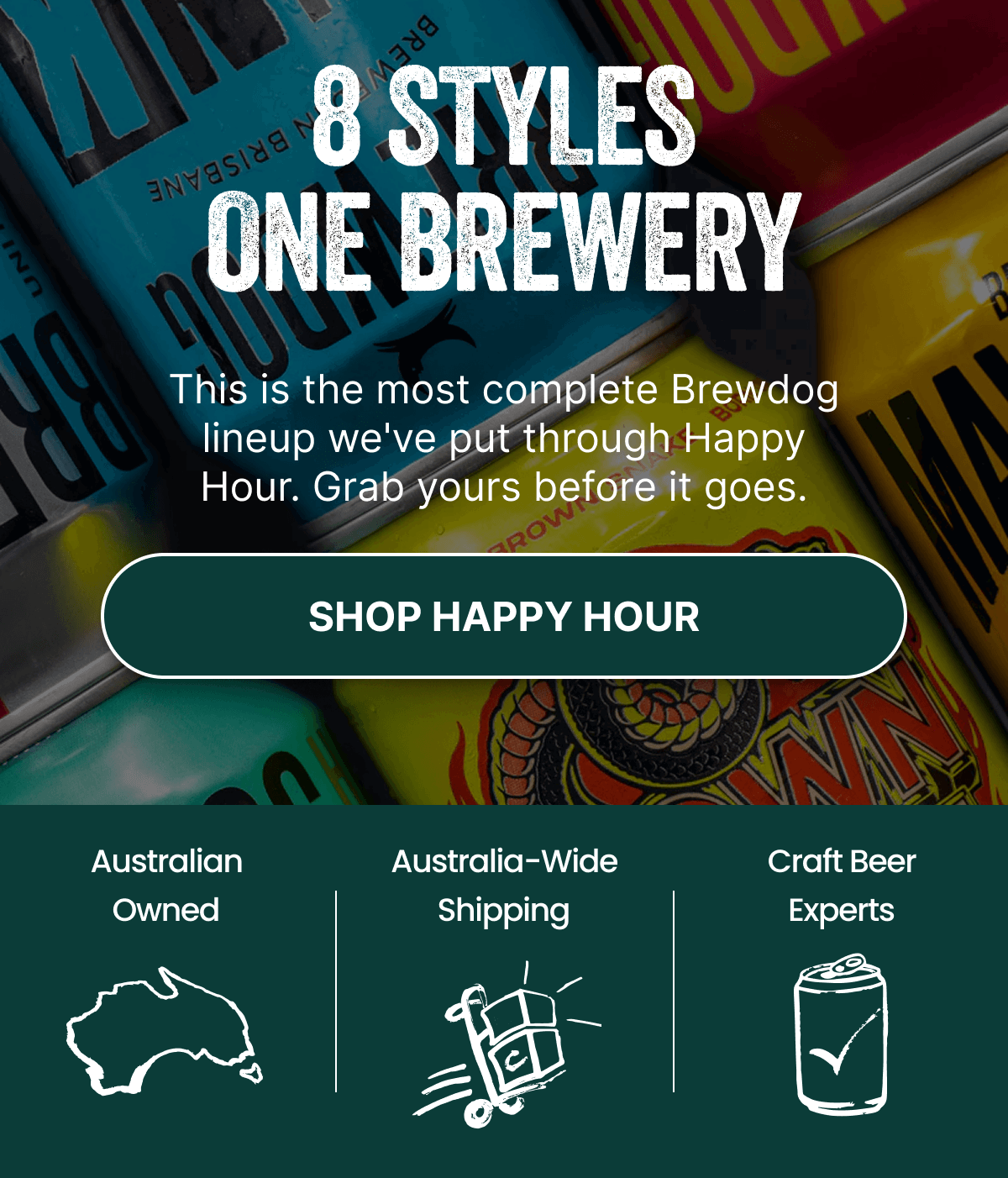 8 Styles, One Brewery