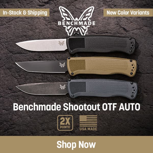 New July Benchmade Shootout OTFs