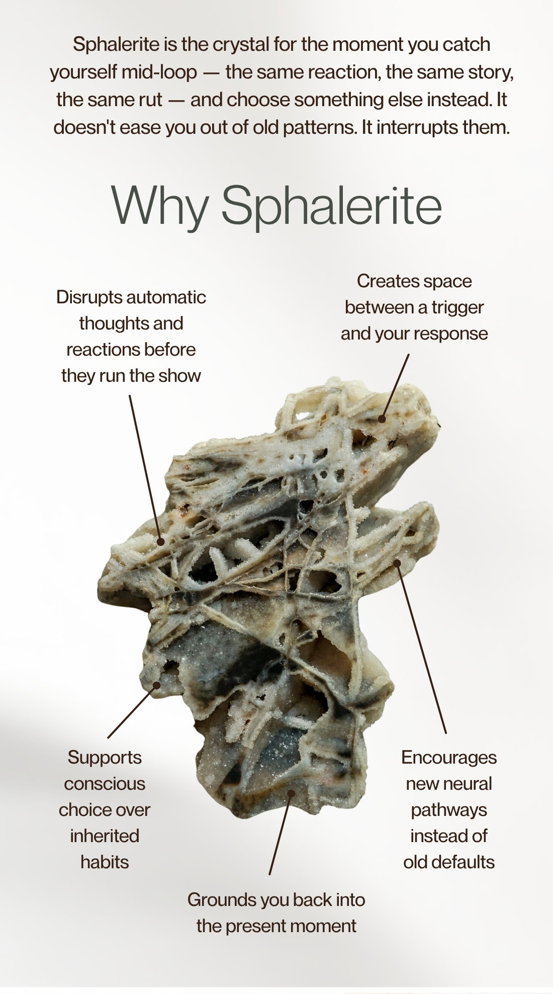 Why Sphalerite