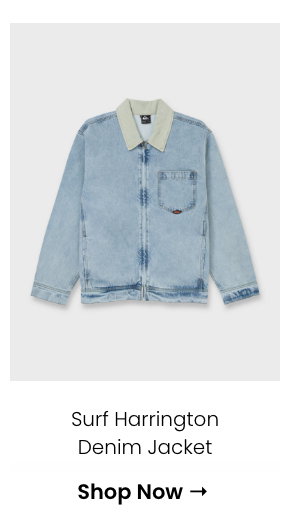 Surf Harrington Denim Jacket