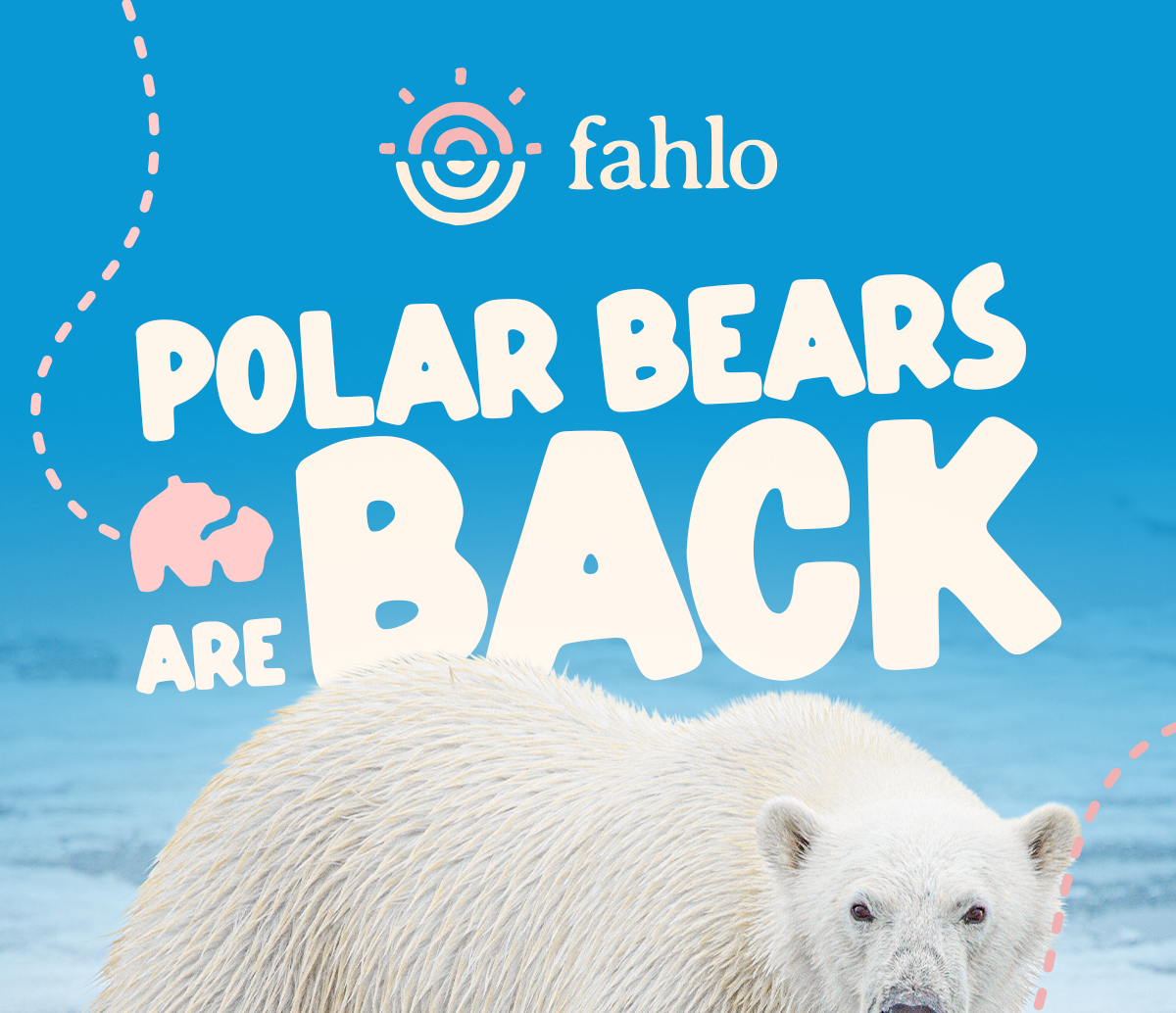 Each summer the sea ice melts and polar bears return to land, but it is happening earlier each season. Less time on the ice means fewer opportunities to hunt and provide enough food for cubs.