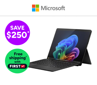 Microsoft Surface Pro 11 Copilot+ Snapdragon X Elite Laptop Bundle with Slim Pen and Pro Keyboard (16GB, 1TB) Product Image