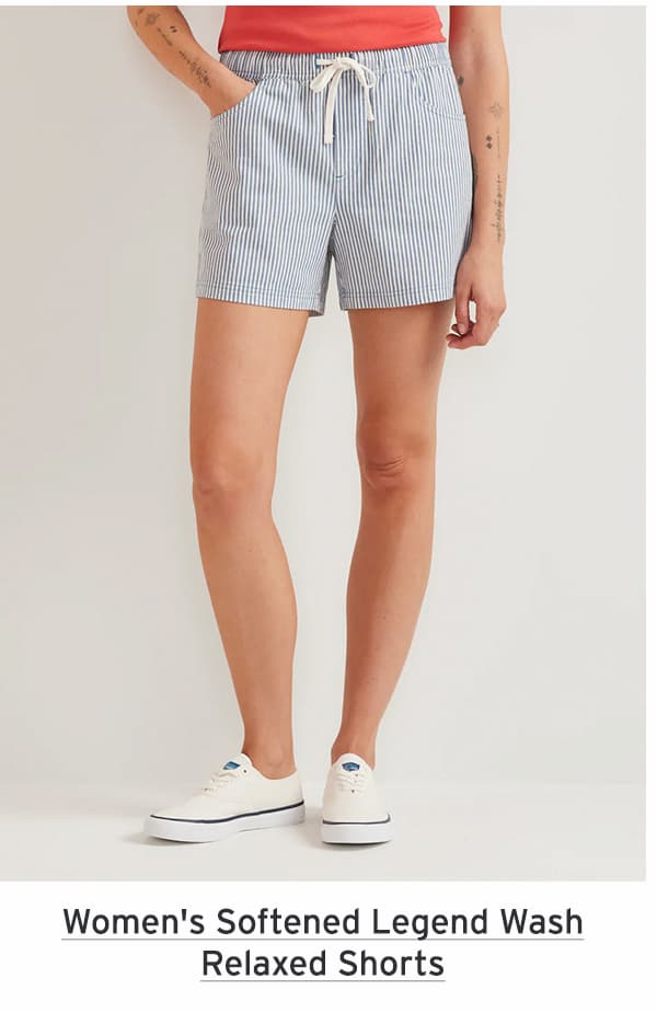 Women's Softened Legend Wash Relaxed Shorts