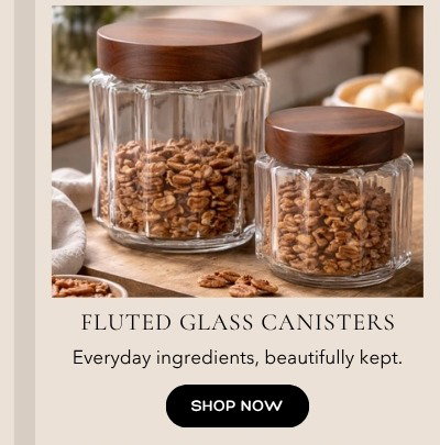 Glass Canisters & Jars