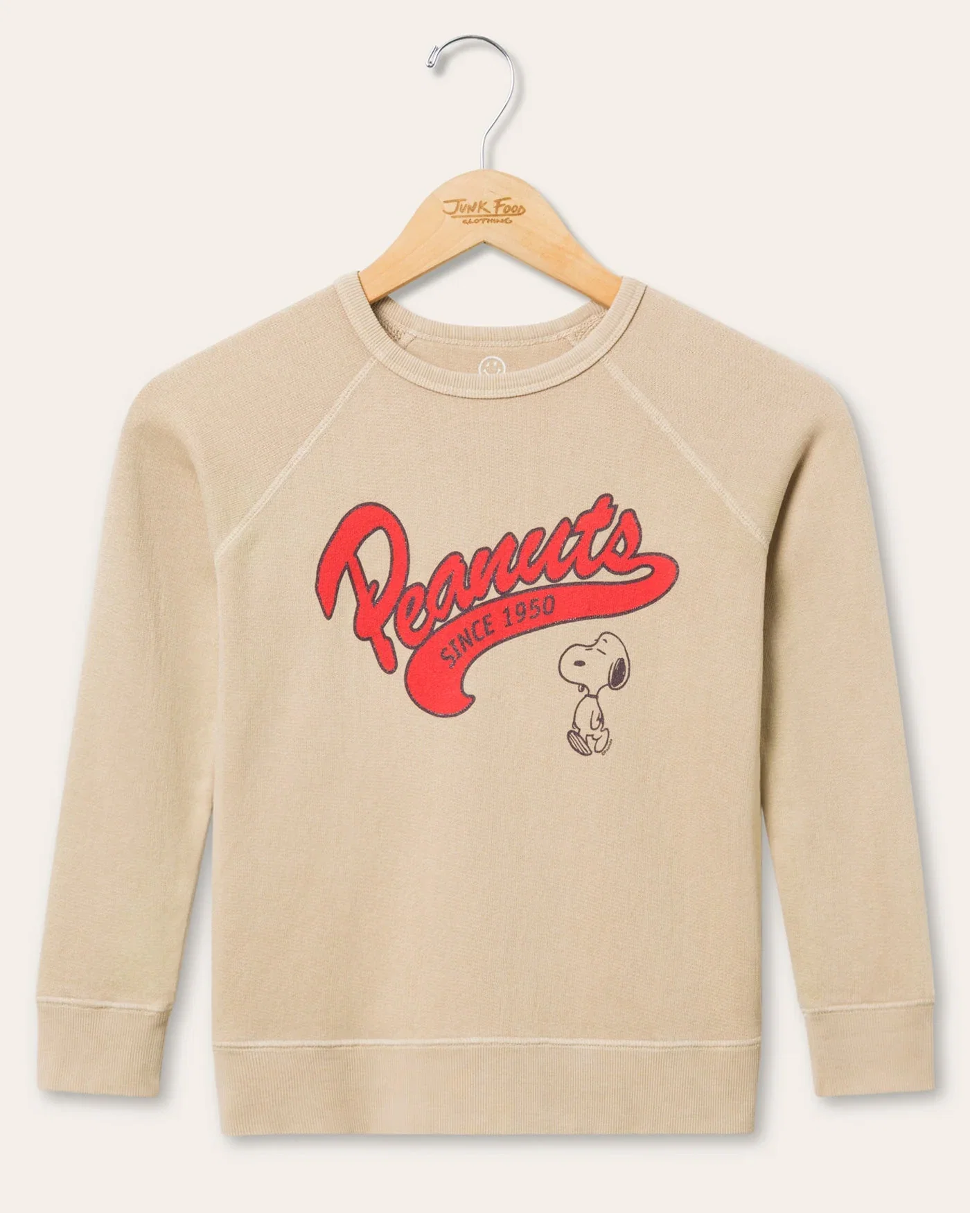 Image of Kids Peanuts Since 1950 Raglan Fleece