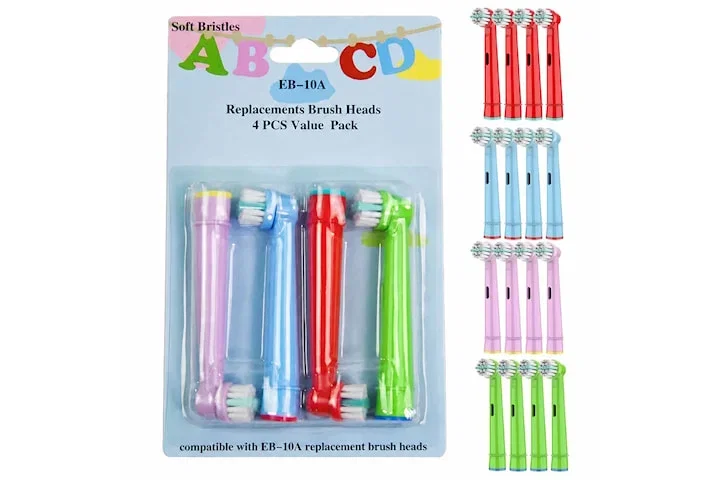 16-pack Oral-B Kompatibla Tandborsthuvud Kids Barn EB-10A