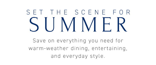 Set the Scene for Summer