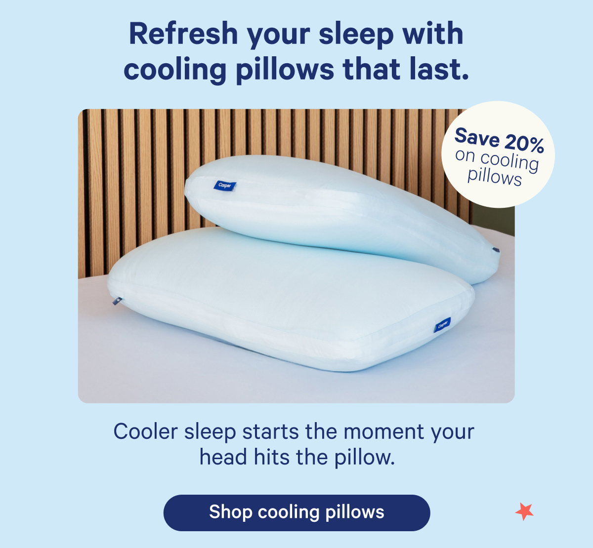 Shop cooling pillows