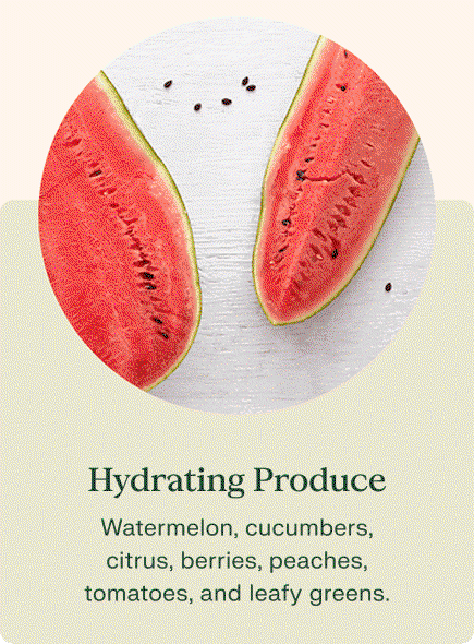 Hydrating Produce