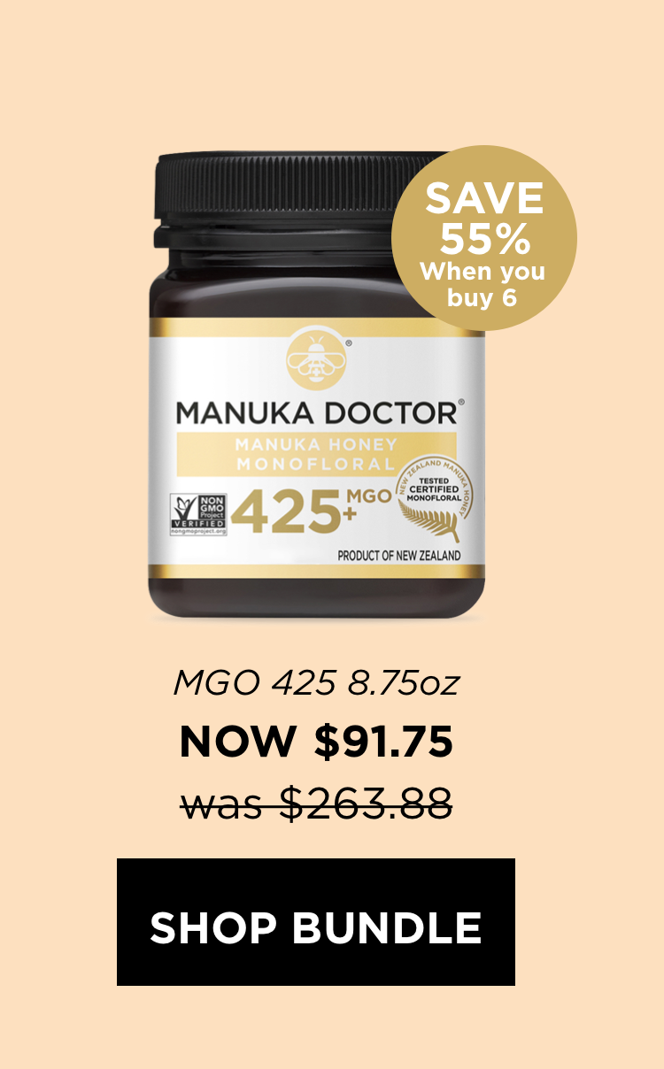 MGO 425 8.75oz | NOW $91.75 | SHOP BUNDLE