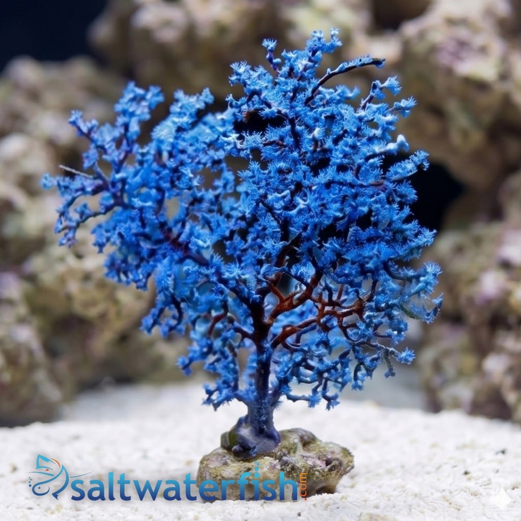 Blueberry Sea fan Gorgonian - Aquacultured
