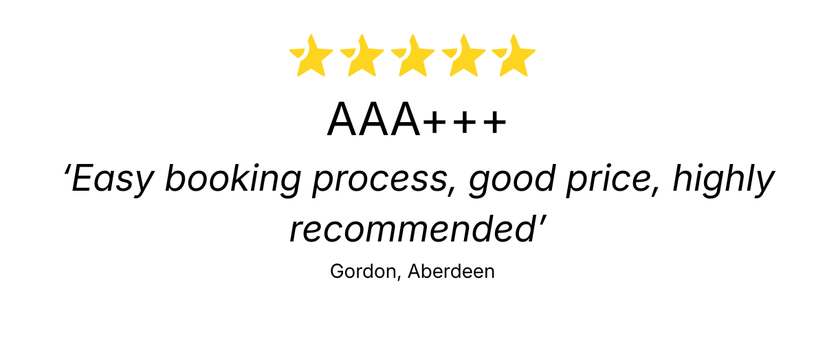 AAA+++ Feefo review