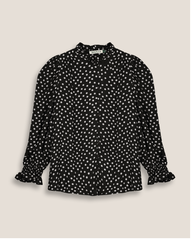 Cela Puff Sleeve Blouse