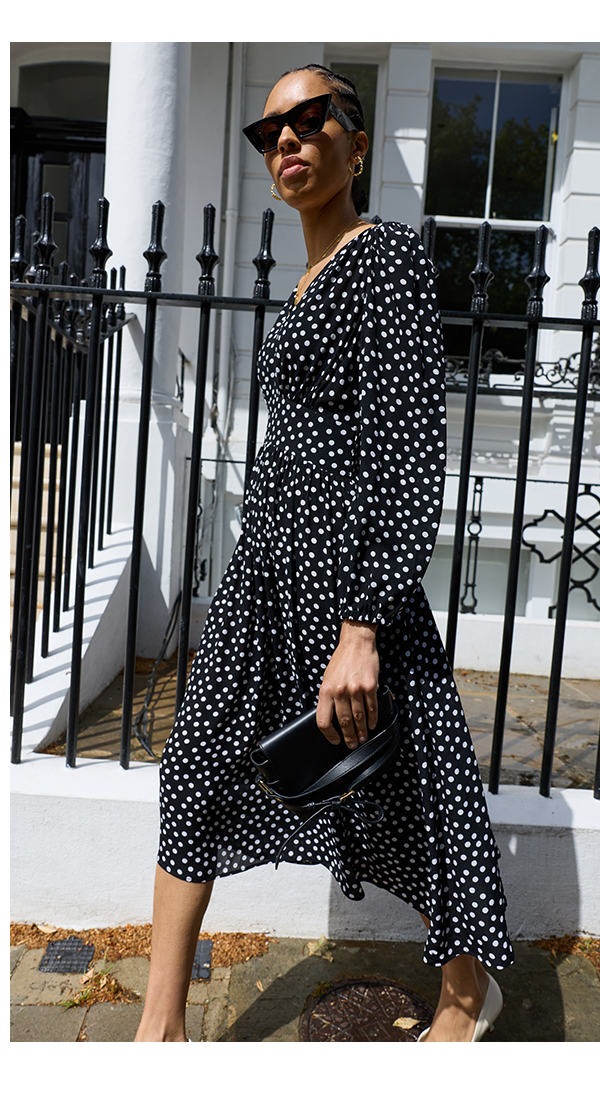 Daryl Printed Midi Dress