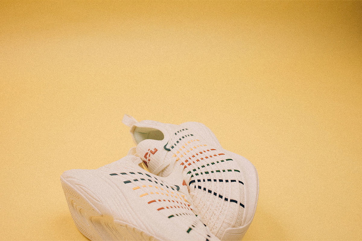 TechLoom Zipline in Ivory / Terracotta / Multi