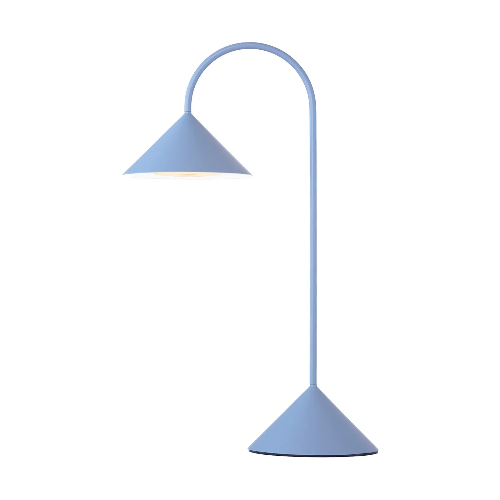 Grasp portable table lamp Skyway blue, 47 cm