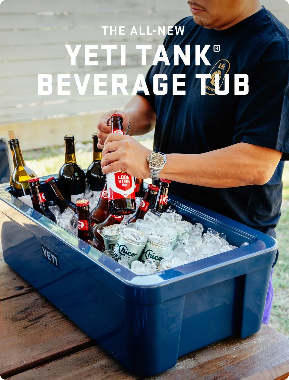 The All-New Tank® Beverage Tub