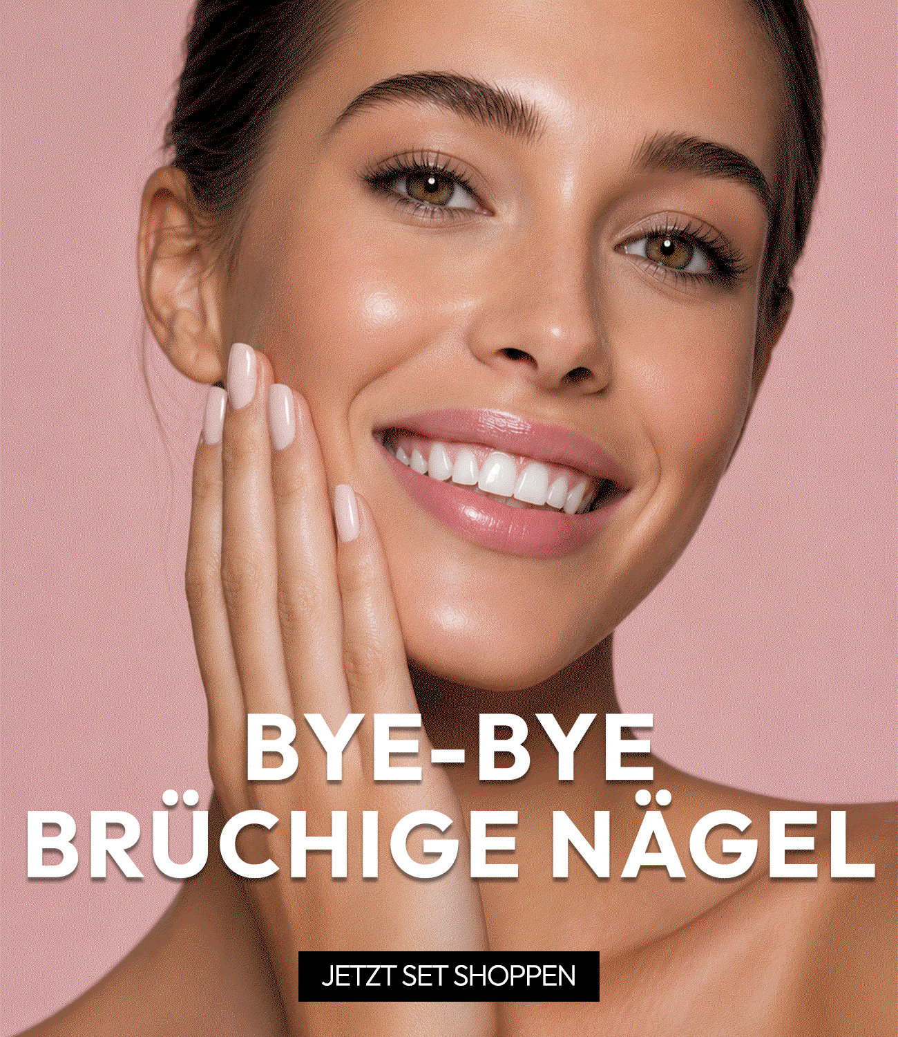 Das Set für brüchige Nägel unterstützt dabei, die Nägel zu stärken und sichtbar gepflegter wirken zu lassen.