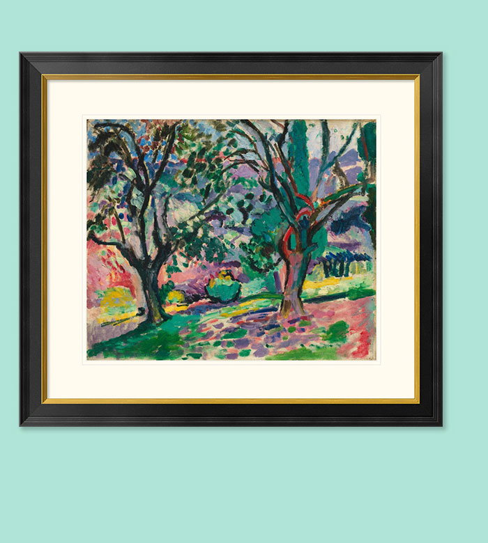 Olive Trees at Collioure, 1906. Henri Matisse. Oil on canvas. Robert Lehman Collection, 1975. © 2019 Succession H. Matisse / Artists Rights Society (ARS), New York.