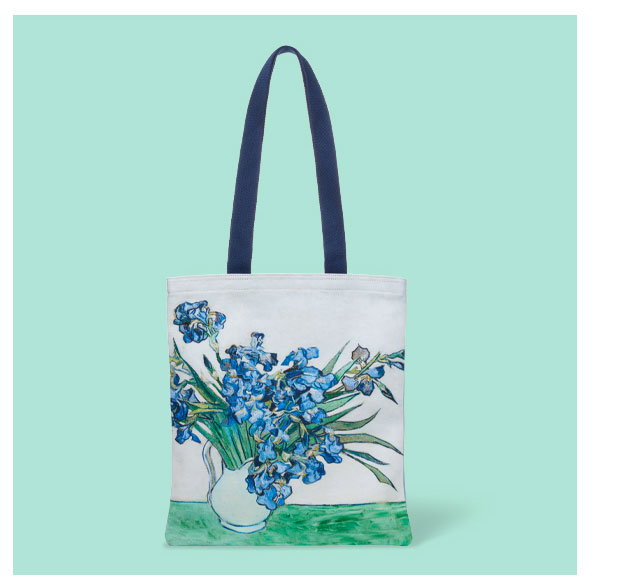 Van Gogh Irises Tote