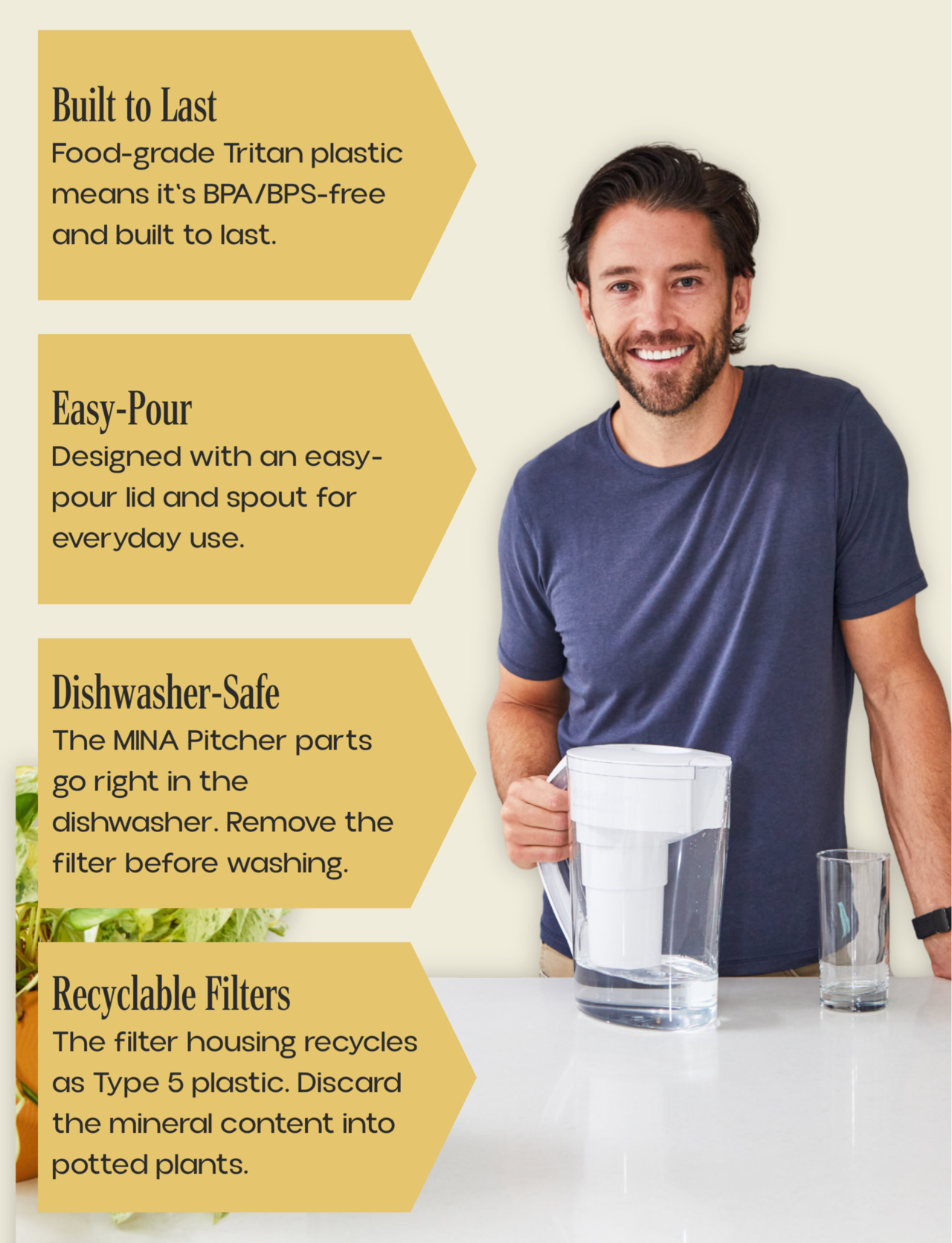 not your average filtered pitcher