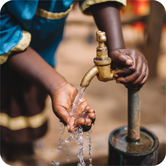 our water gives back