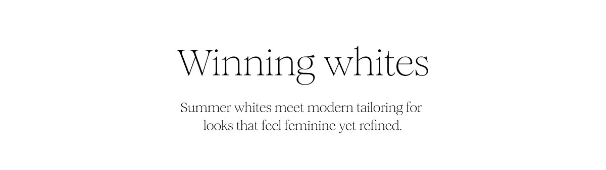 Summer-whites