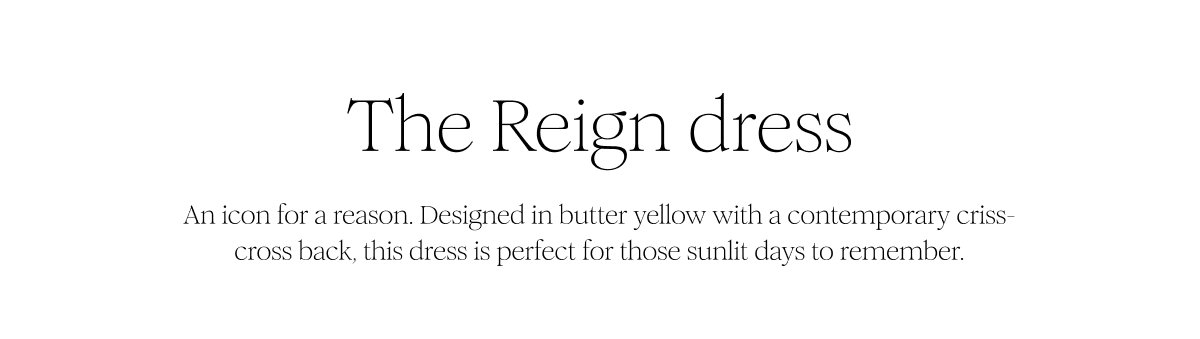 Butter Yellow Reign Midi Dress