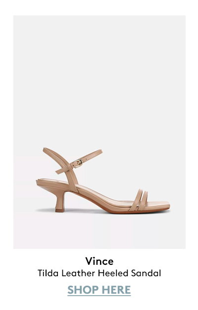 Tilda Leather Heeled Sandal