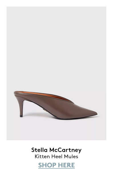Kitten Heel Mules