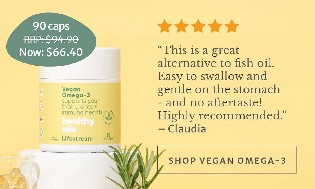 Shop Lifestream Vegan Omega-3