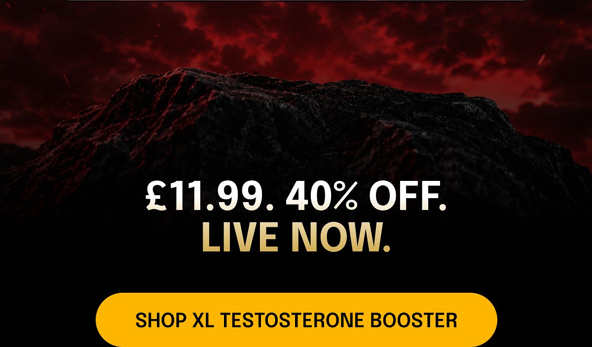 £11.99. 40% OFF. Live now. Shop xl testosterone booster.