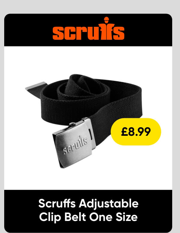 Scruffs Adjustable Clip Belt One Size