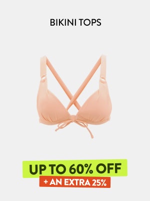 Bikini Tops UP TO 60% OFF + an extra 25% off