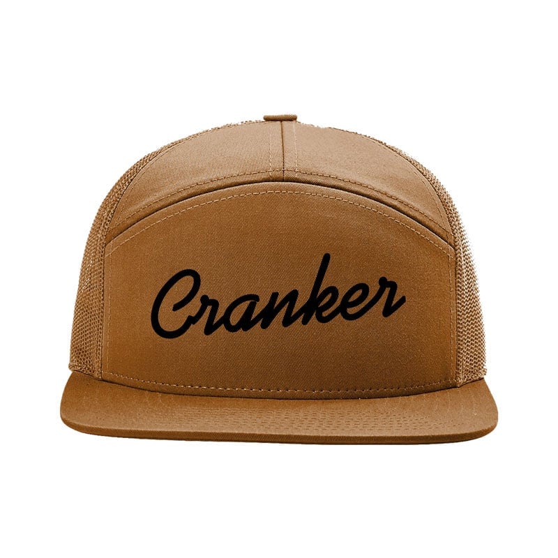 Image of Richardson 7-Panel Trucker CRANKER Bowling Hat - Caramel
