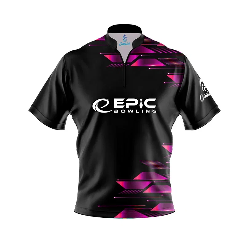 Image of Sunset Luxury Strikes Fast Track CoolWick Bowling Jersey - Epic