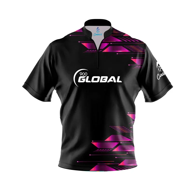 Image of Sunset Luxury Strikes Fast Track CoolWick Bowling Jersey - 900 Global