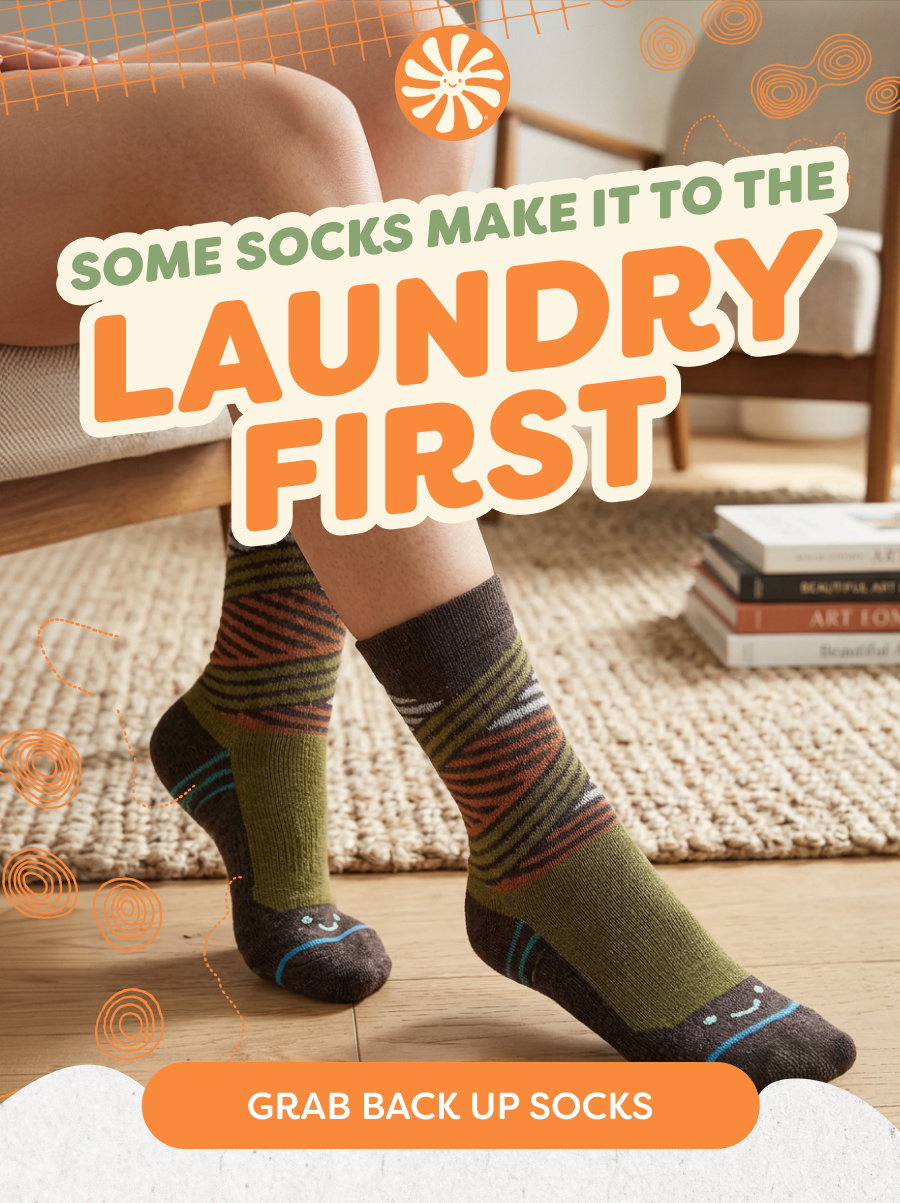 Grab Back Up Socks 