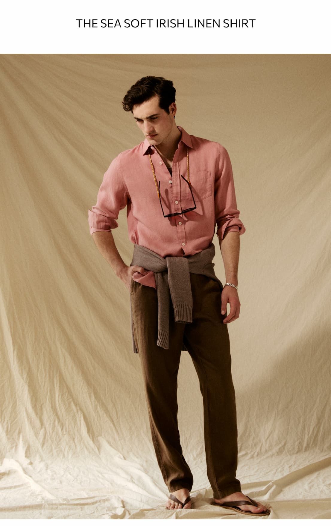 THE SEA SOFT IRISH LINEN SHIRT