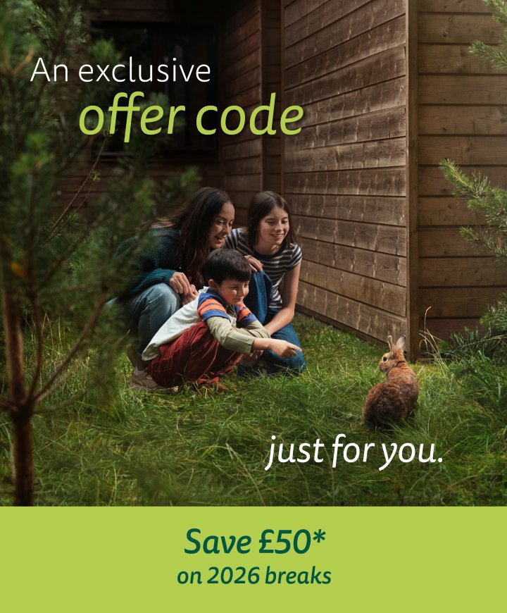 An exclusive offer code just for you.