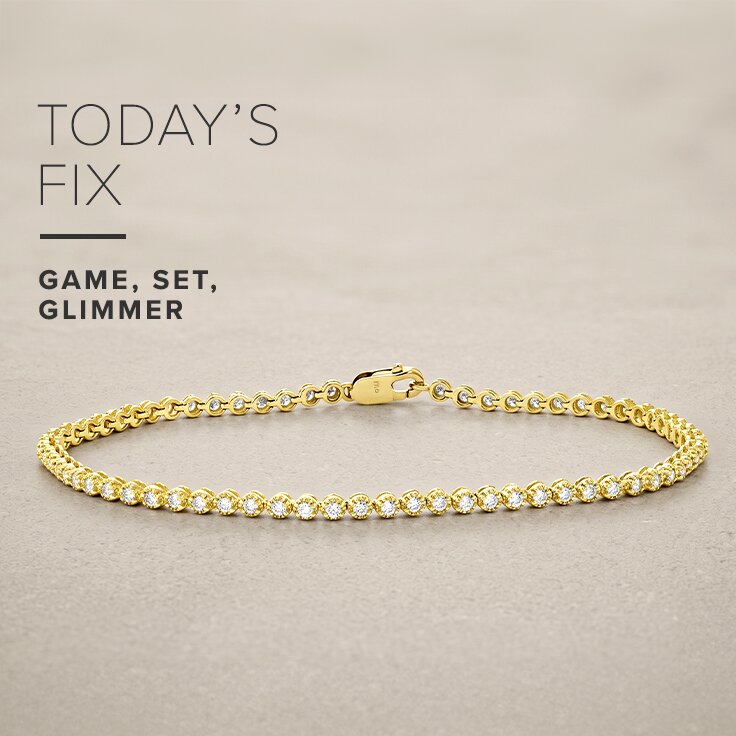 1 ct. tw. Lab-Grown Diamond Tennis Bracelet