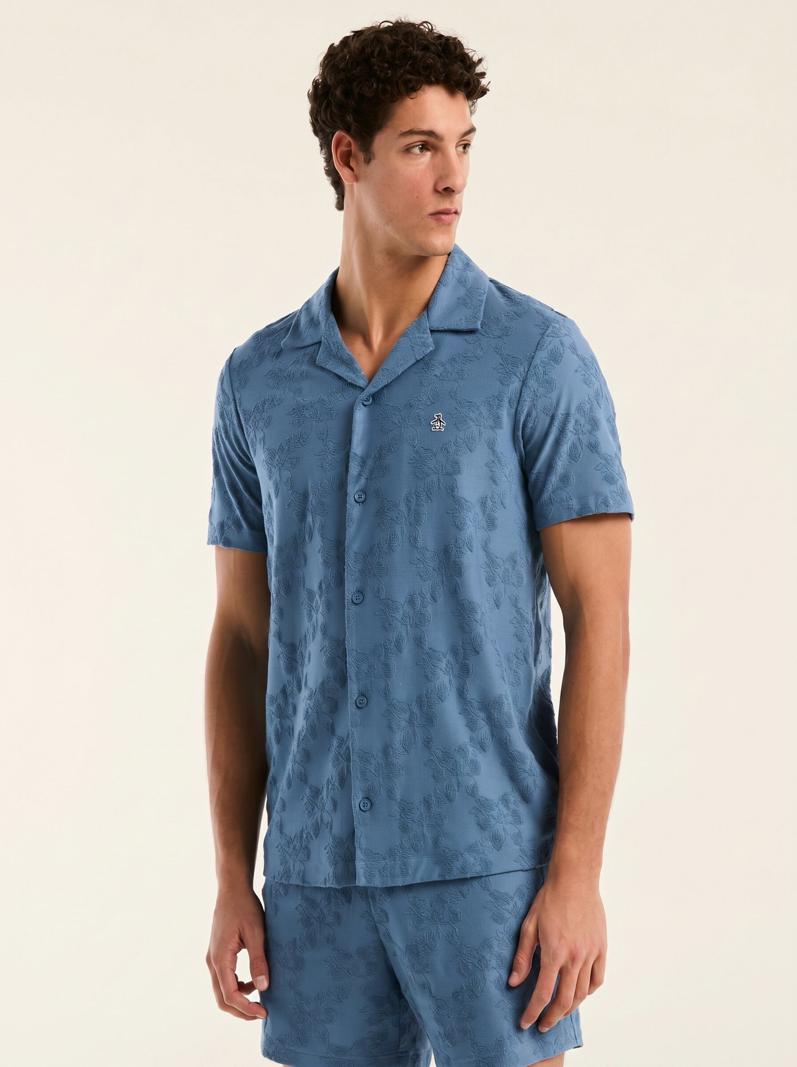Shop Terry Jacquard Hawaiian Shirt Shop Terry Jacquard Hawaiian Shirt