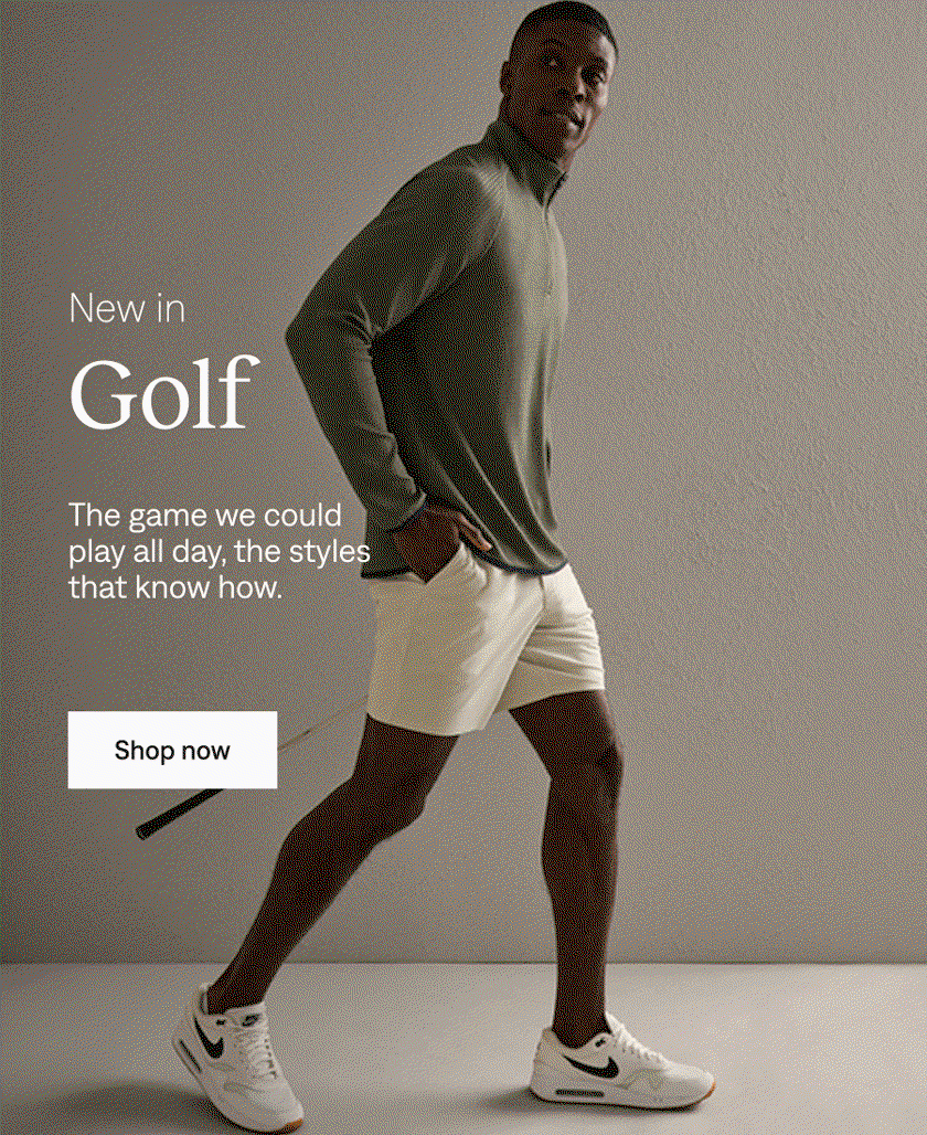 Shop new in golf
