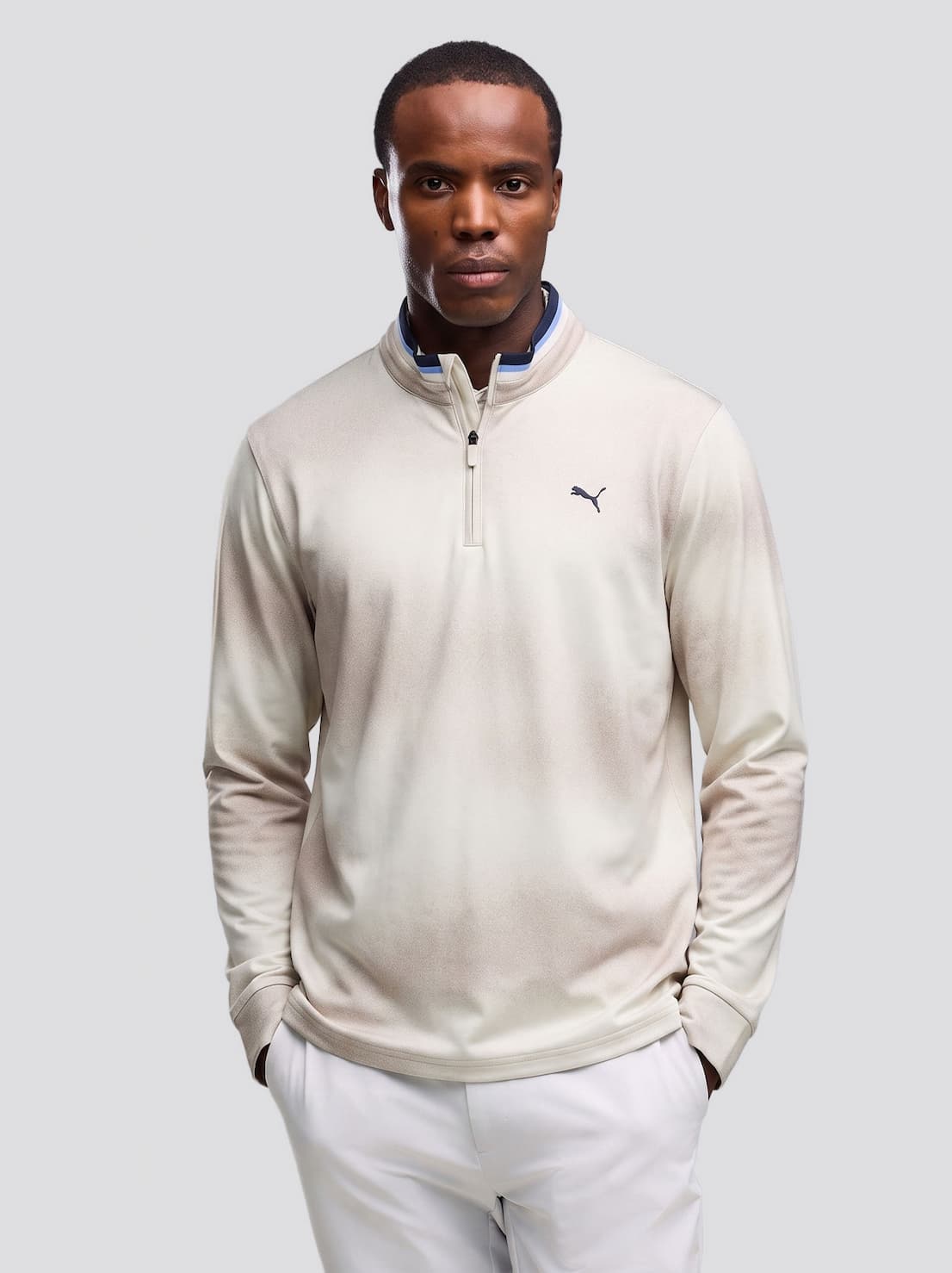 Cloudspun Tech Coastal Claret Quarter Zip