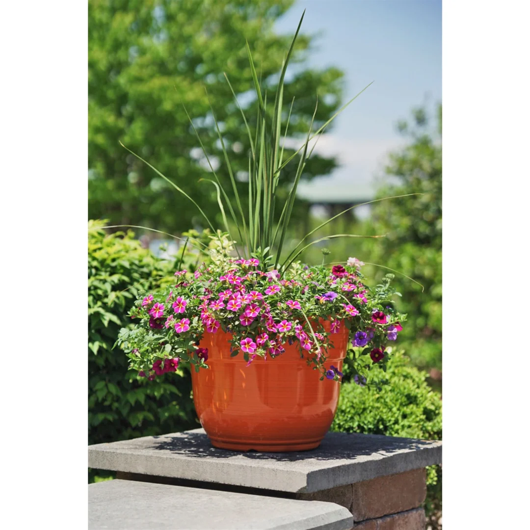 Maisonette Round Pot Planter with Drainage Holes