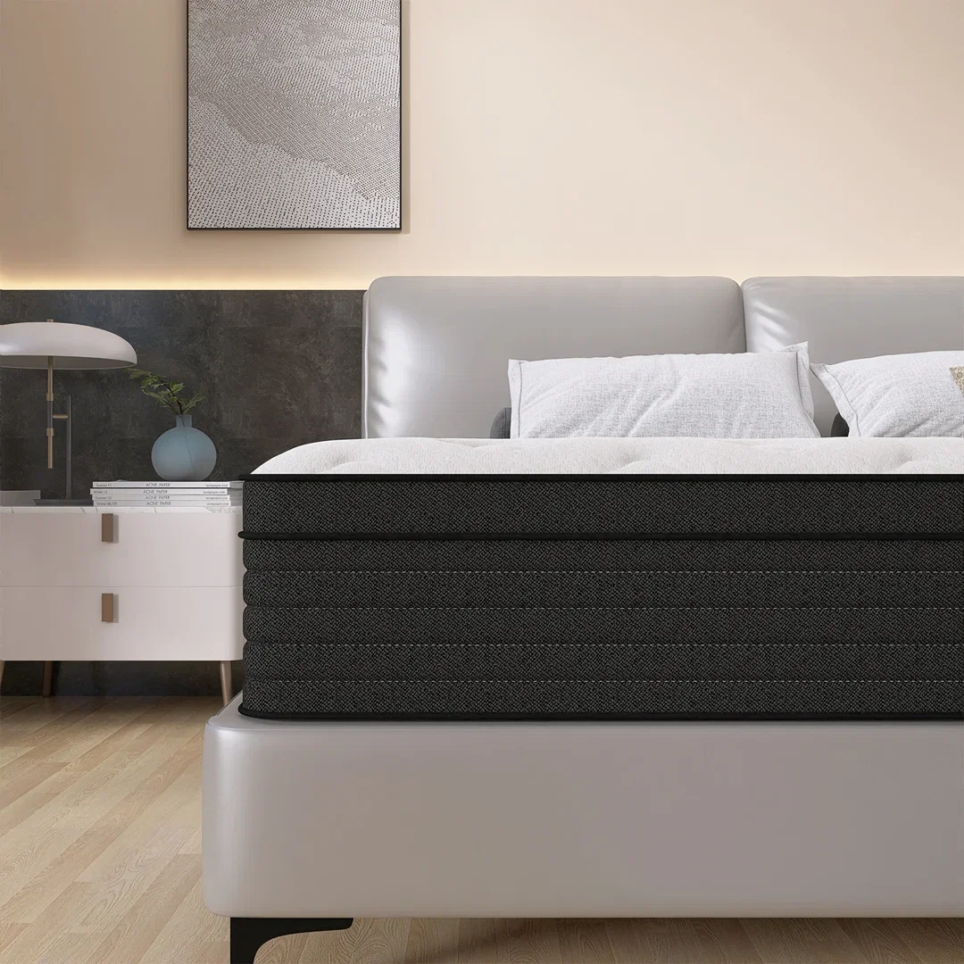 8"/10"/12"/14" Medium Pocket Spring Hybrid Mattress with CertiPUR-US Certified Foam