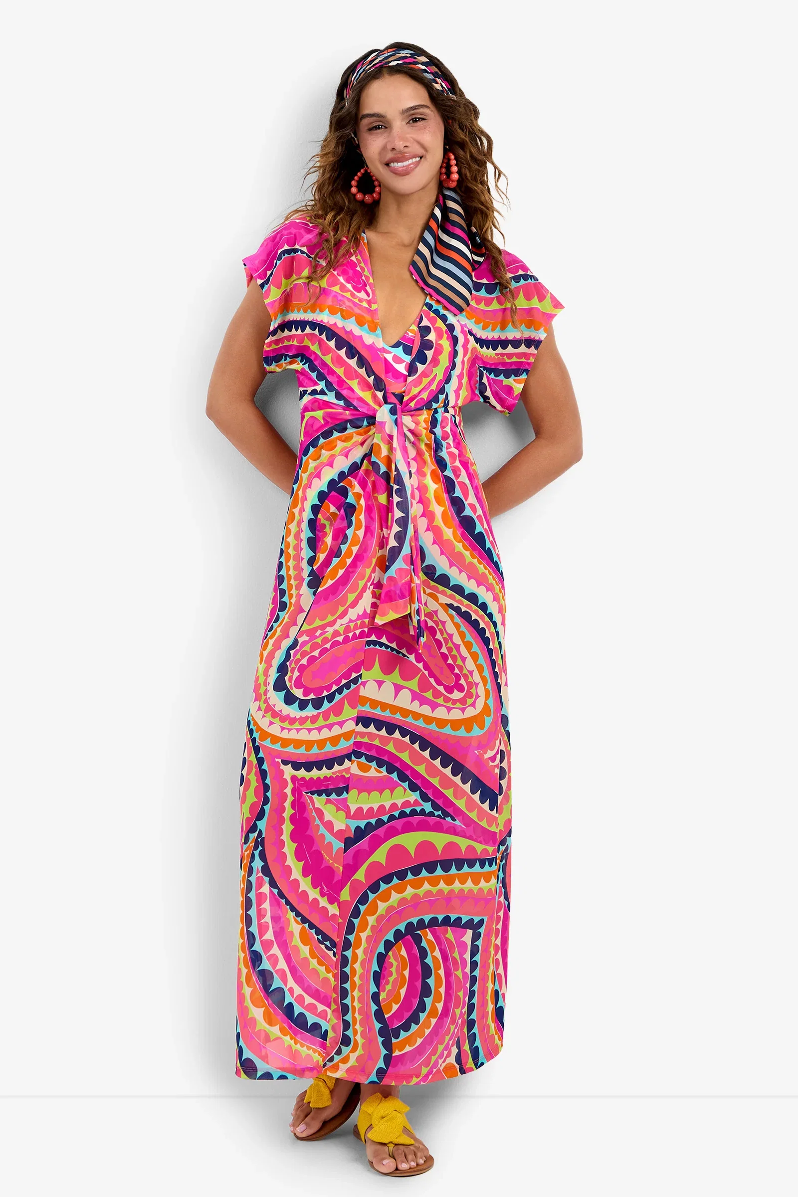 Image of Cover-Up Maxi Dress